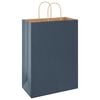 vidaXL Paper Bags 250 pcs with Handles Blue 32x17x44 cm