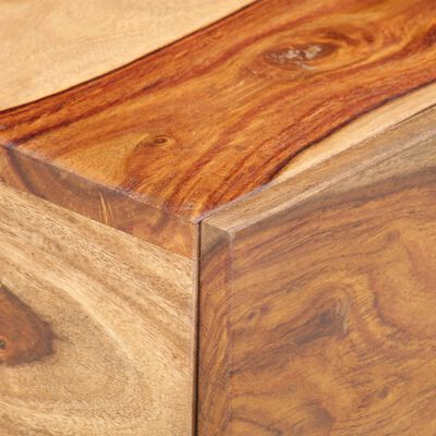 vidaXL Bedside Cabinet 40x40x25 cm Solid Sheesham Wood