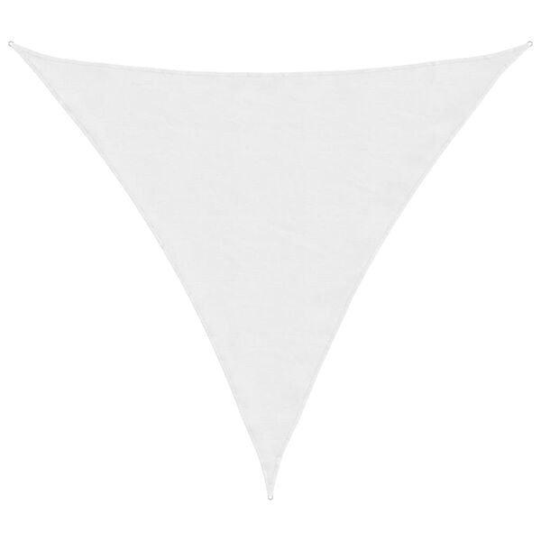 vidaXL Sun Shade Sail White 2x2x2 m 100% Polyester Oxford