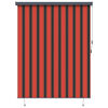 vidaXL Roller Blind Orange and Brown 200 x 250 cm Fabric and Aluminum