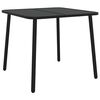 vidaXL Garden Table Anthracite 80x80x71 cm Steel