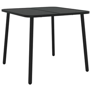 vidaXL Garden Table Anthracite 80x80x71 cm Steel