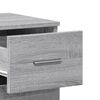 vidaXL Sideboards 2 pcs Grey Sonoma 59x39x80 cm Engineered Wood