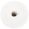 vidaXL Boat Rope Full White 10 mm 100 m Polypropylene