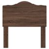 vidaXL Headboard Brown Oak 75 cm Engineered wood