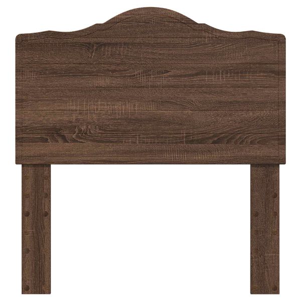 vidaXL Headboard Brown Oak 75 cm Engineered wood