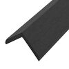 vidaXL 5 pcs Decking Angle Trims WPC 170 cm Black
