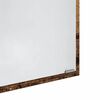 vidaXL LED Bathroom Mirror Old wood 40 x 8.5 x 37 cm Engineered Wood