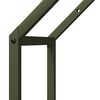 vidaXL Firewood Rack Olive Green 40x25x60 cm Cold-rolled steel