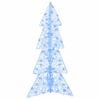 vidaXL Christmas Tree with 100 LEDs Blue 120 cm Acrylic