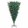 vidaXL Upside-down Artificial Pre-lit Christmas Tree with Ball Set