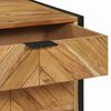 vidaXL Sideboard 50 x 35 x 75 cm Solid Acacia wood
