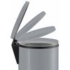 Hailo Pedal Bin Pure Size XL 44 L Silver 0545-020