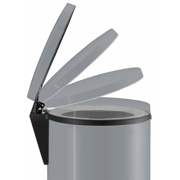 Hailo Pedal Bin Pure Size XL 44 L Silver 0545-020
