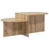 vidaXL Coffee Table Artisan Oak 100 x 50 x 40 cm Engineered Wood