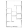 vidaXL Bookcase White 72x20x120 cm Engineered Wood