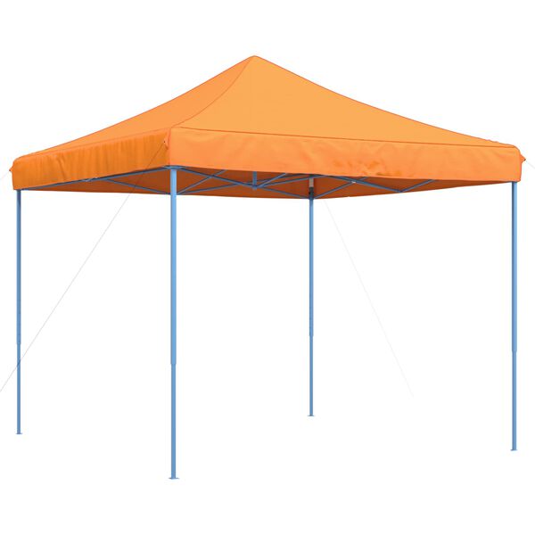 vidaXL Party Tent Folding Orange 292 x 292 x 315 cm Oxford Fabric