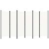 vidaXL 6-Panel Room Divider White 300x180 cm