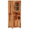 vidaXL Highboard 40x34x110 cm Solid Wood Acacia