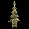 vidaXL Christmas Tree with 240 LEDs Warm white 181 cm PET