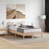 vidaXL Headboard 120 cm Solid Wood Pine