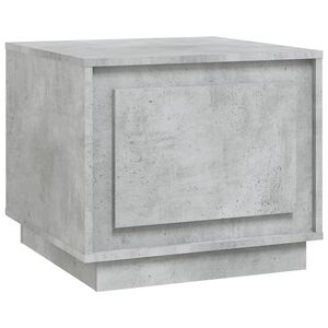 vidaXL Coffee Table Concrete Grey 51x50x44 cm Engineered Wood