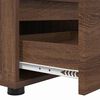 vidaXL TV Cabinet Brown Oak 100 x 48 x 43 cm Engineered Wood