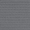 vidaXL Storage Basket Grey and White Ø51x33 cm Cotton