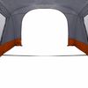 vidaXL Caravan Tent with Roof Grey and Orange 410 x 275 x 245 cm