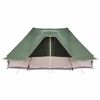 vidaXL Family Tipi Tent Folding with Roof Green 680 x 430 x 270 cm