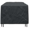 vidaXL Furniture Cover Plain Black 229 x 113 x 73 cm 420D