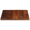 vidaXL Table Top 50x50x2.5 cm Square Solid Wood Reclaimed