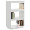 vidaXL Book Cabinet/Room Divider White 60x35x103 cm Solid Wood Pine