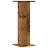 vidaXL Plant Stands 2 pcs Old Wood 30x30x80 cm Engineered Wood