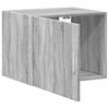 vidaXL Wall Cabinet Grey Sonoma 50x42.5x40 cm Engineered Wood