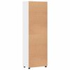 vidaXL Highboard FLORIN White 60 x 35 x 182 cm Engineered Wood
