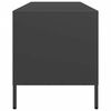 vidaXL TV Cabinet Black 135x39x43.5 cm Cold-rolled Steel