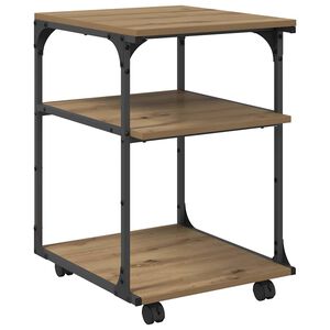 vidaXL Printer Stand Artisan Oak 43 x 48 x 64 cm Engineered Wood