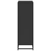 vidaXL Book Cabinet Black 60x35x107.5 cm Engineered Wood
