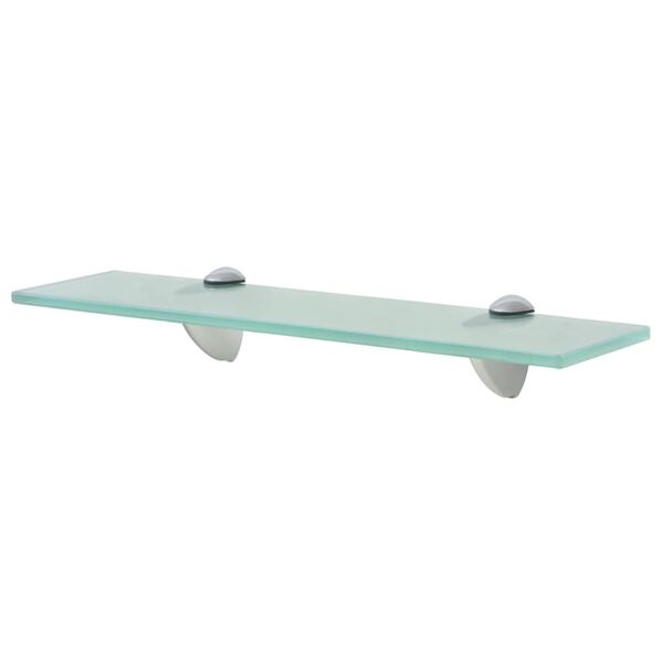 vidaXL Floating Shelves 2 pcs Glass 40x10 cm 8 mm