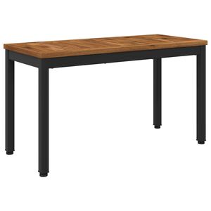 vidaXL Garden Bench 80.5 x 35 x 45 cm Solid Acacia Wood Rectangular