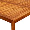 vidaXL Garden Coffee Table 110x110x45 cm Solid Acacia Wood