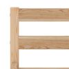 vidaXL Bed Frame without Mattress Solid Pine Wood 100x200 cm