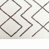 vidaXL Kitchen Rug White 300 x 60 cm Velvet