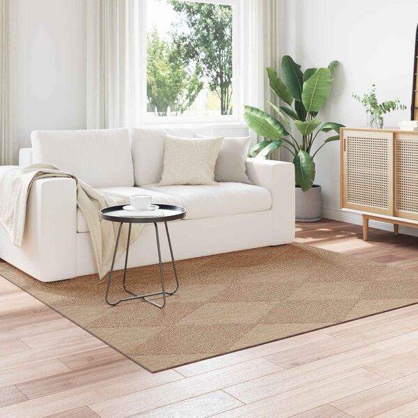 vidaXL Area Rugs Square Natural 240 x 240 cm