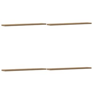 vidaXL Bookshelf Boards 4 pcs Artisan Oak 60x10x1.5 cm Engineered Wood