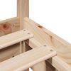 vidaXL Bed Frame without Mattress 100x200 cm Solid Wood Pine