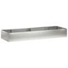 vidaXL Retaining Wall 8 pcs 300 x 100 x 40 cm Stainless Steel Silver