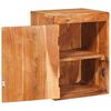 vidaXL Bedside Table 2 pcs Brown 35 x 33 x 48 cm Solid Wood Acacia