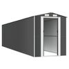 vidaXL Garden Shed Anthracite 192x855x223 cm Galvanised Steel